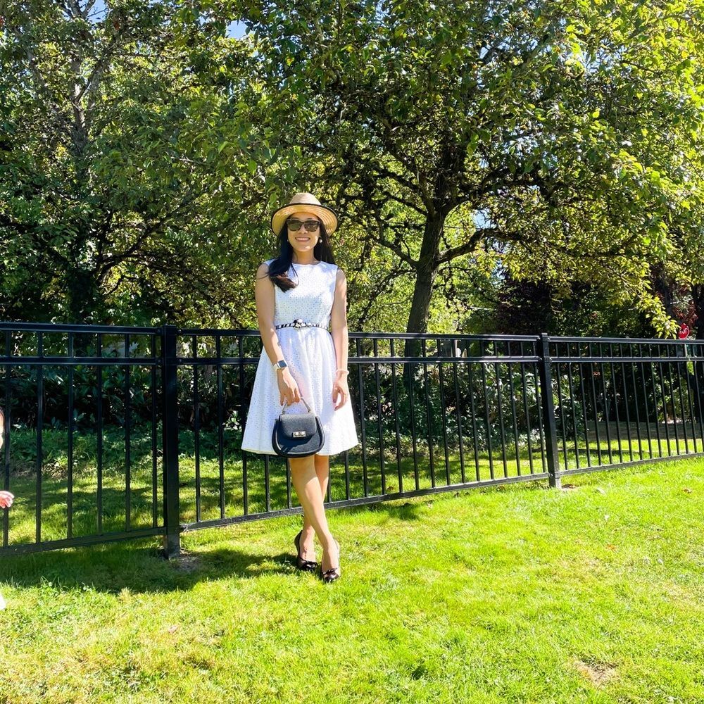 1901 Eyelet dress